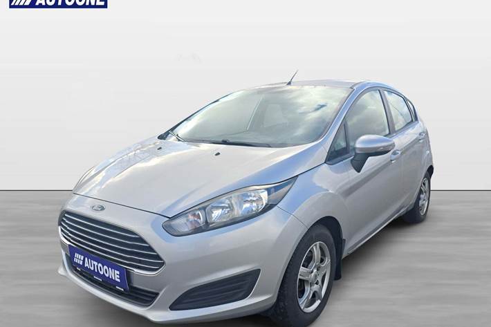 Sølv Ford Fiesta fra 2013