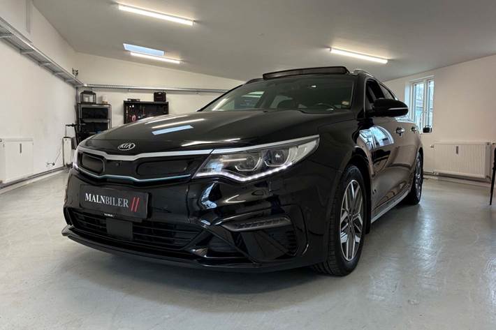 Sort Kia Optima fra 2019