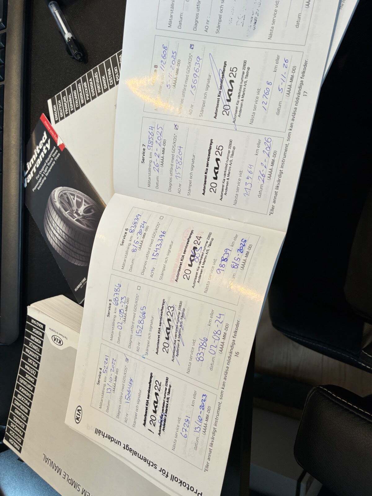 Sort Kia Optima fra 2019