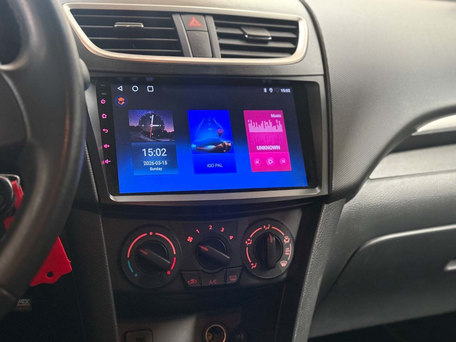 Hvid Suzuki Swift fra 2012