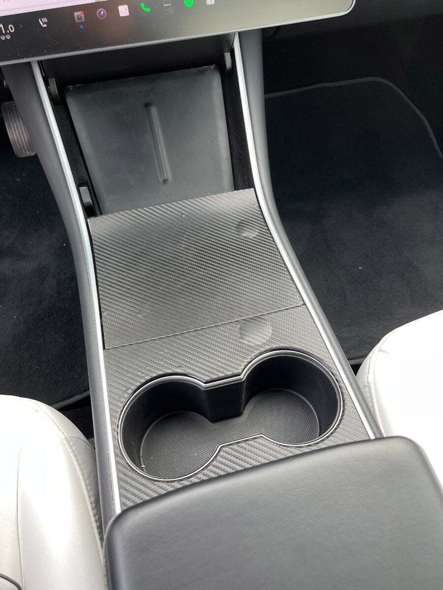 Hvid Tesla Model 3 fra 2019