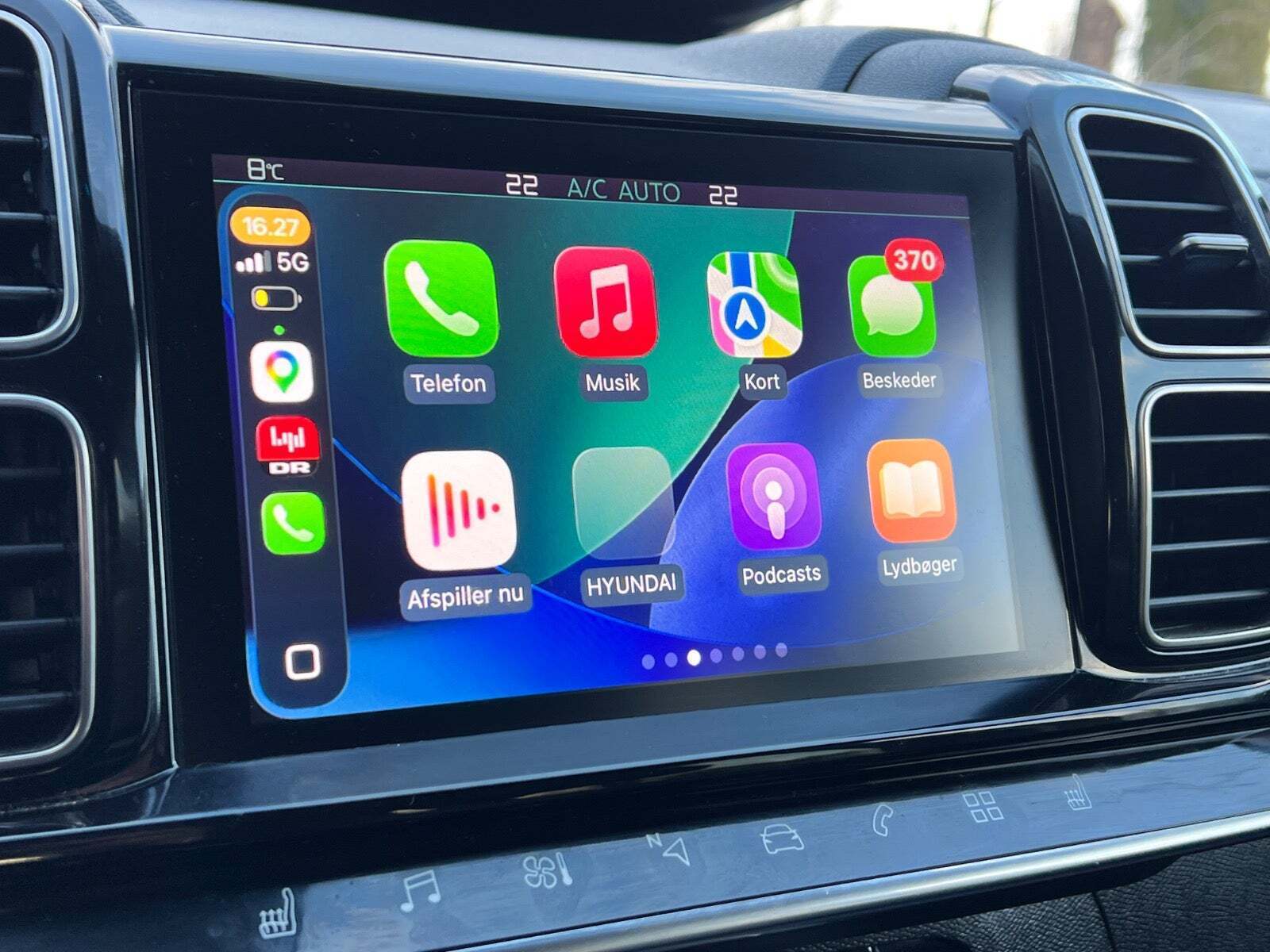 Sort Peugeot 208 fra 2019