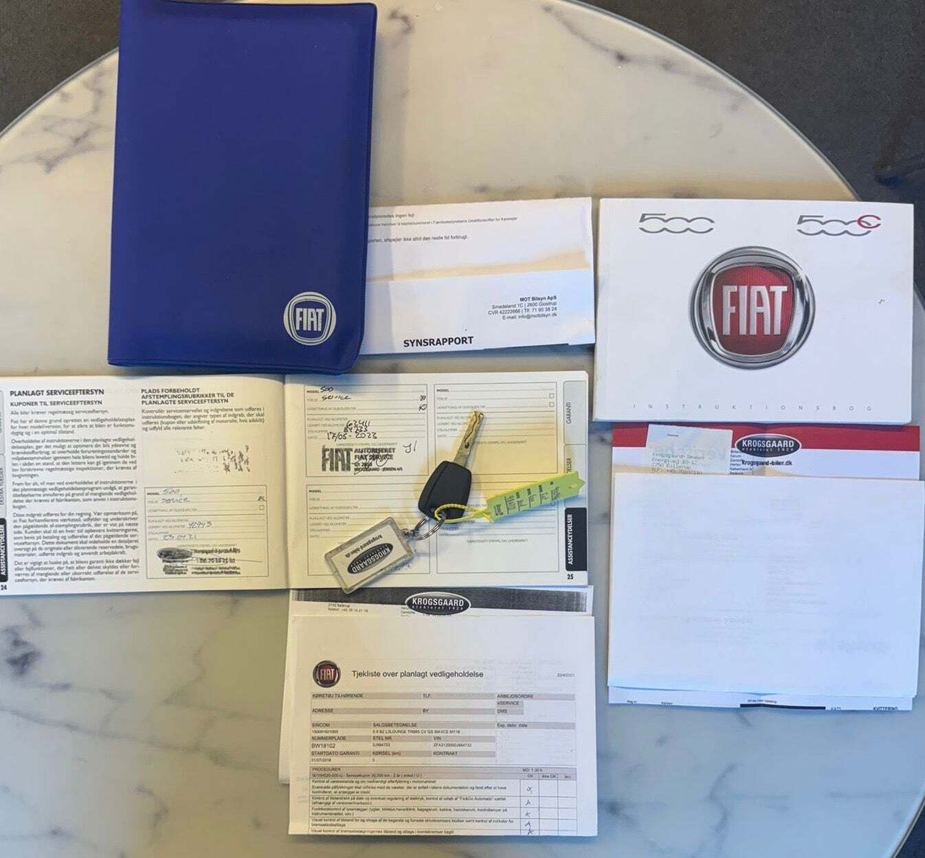 undefined Fiat 500 fra 2018