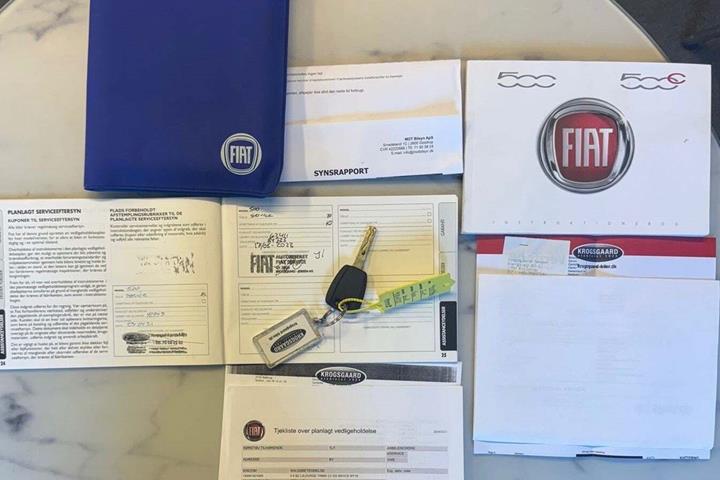 undefined Fiat 500 fra 2018