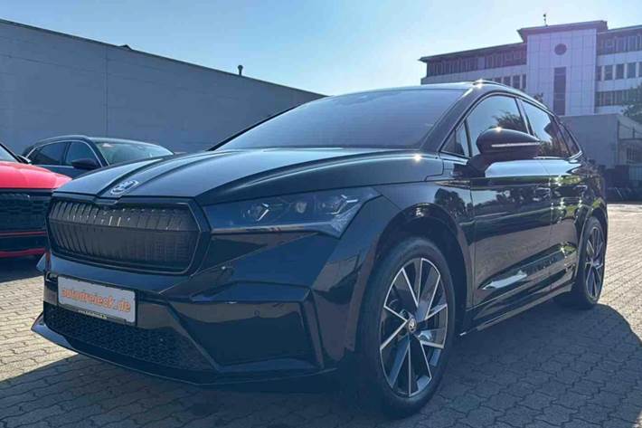 Sort Skoda Enyaq fra 2022