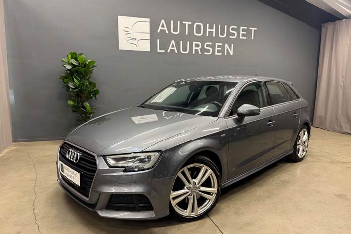 Grå Audi A3 fra 2020