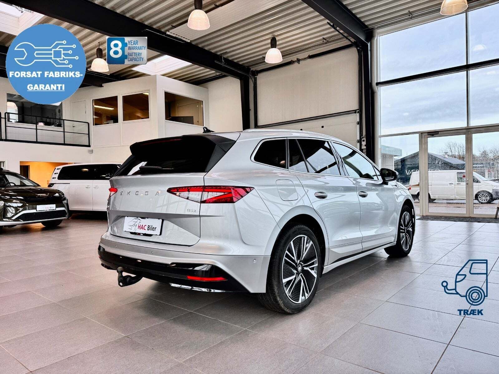 Sølv Skoda Enyaq fra 2026