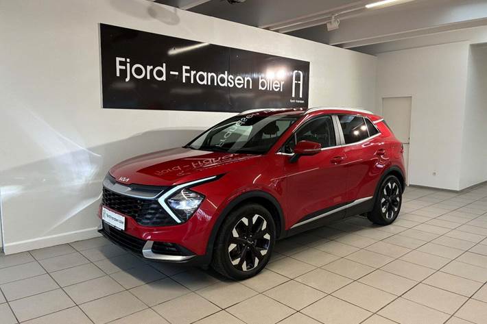 Rød Kia Sportage fra 2022