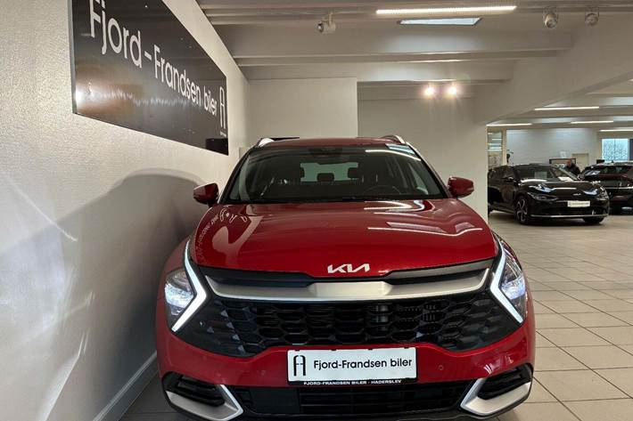 Rød Kia Sportage fra 2022