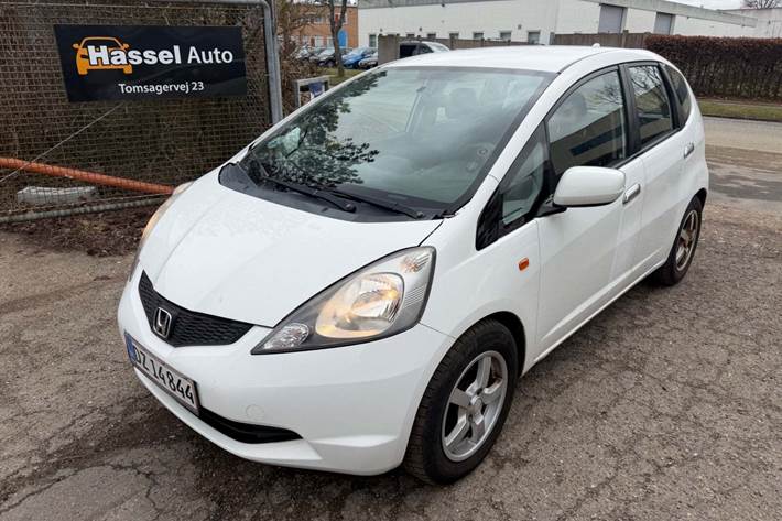 Grøn Honda Jazz fra 2009