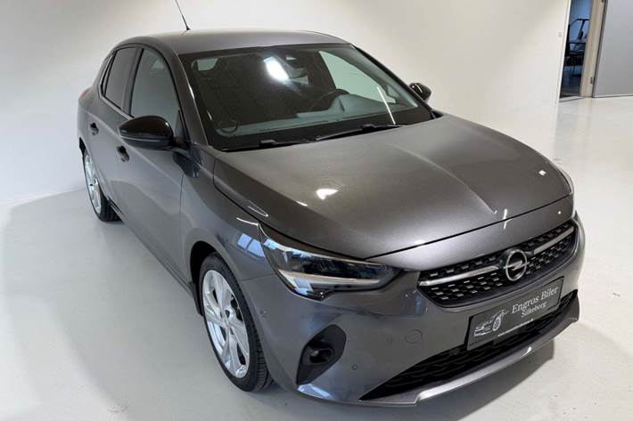 Grå Opel Corsa fra 2020