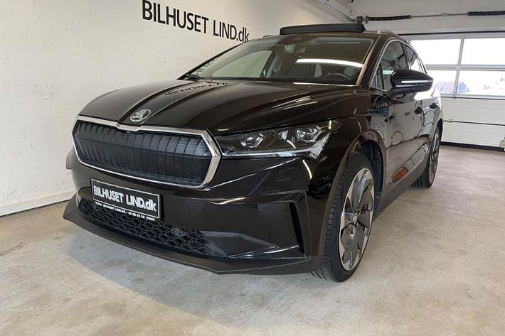 Sort Skoda Enyaq fra 2023