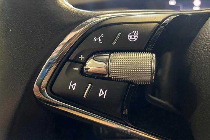 Sort Skoda Enyaq fra 2023