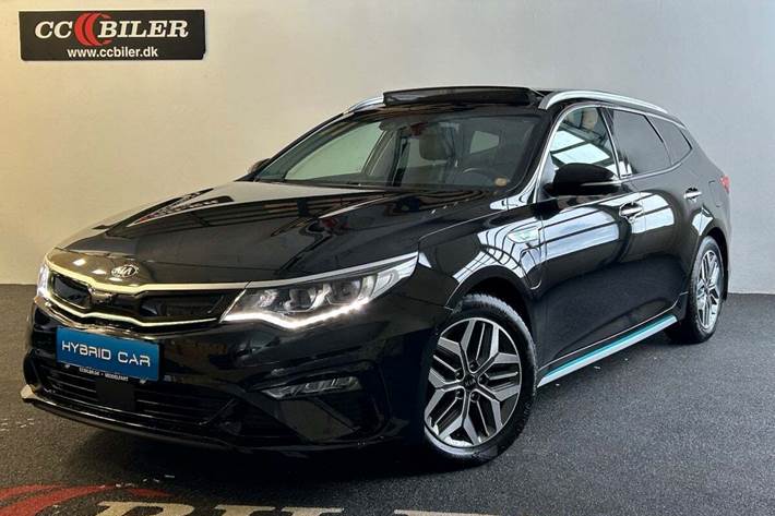 Sort Kia Optima fra 2020