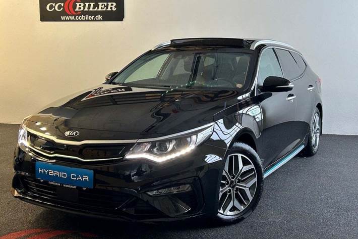 Sort Kia Optima fra 2020
