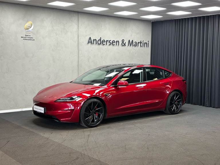 Tesla Model 3 EL Performance AWD 460HK Aut.