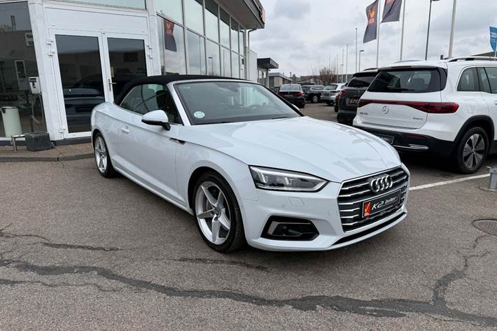 Hvid Audi A5 fra 2018