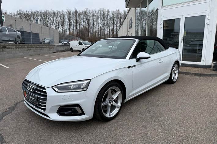 Hvid Audi A5 fra 2018
