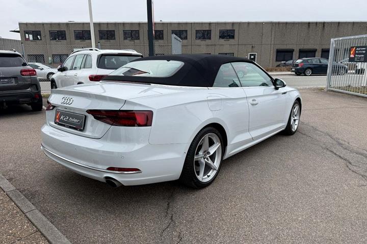 Hvid Audi A5 fra 2018