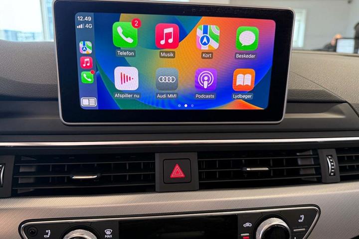 Hvid Audi A5 fra 2018