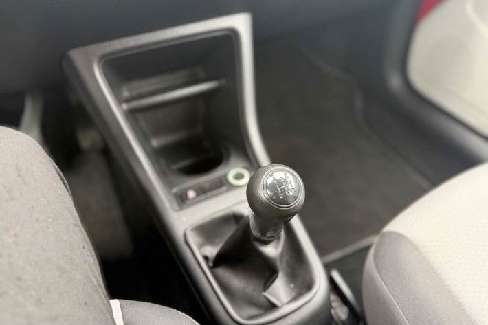 Rød Seat Mii fra 2014