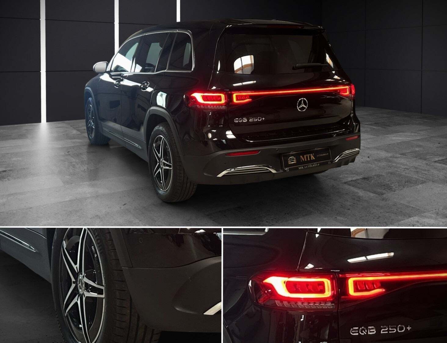 Sort Mercedes EQB250+ fra 2023