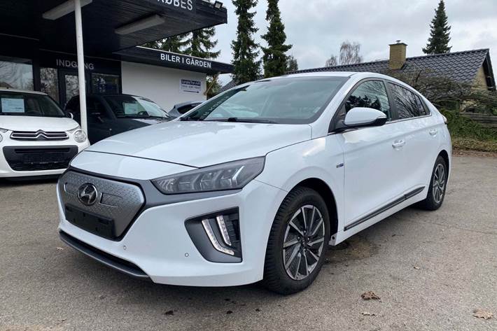 Hvid Hyundai Ioniq fra 2020