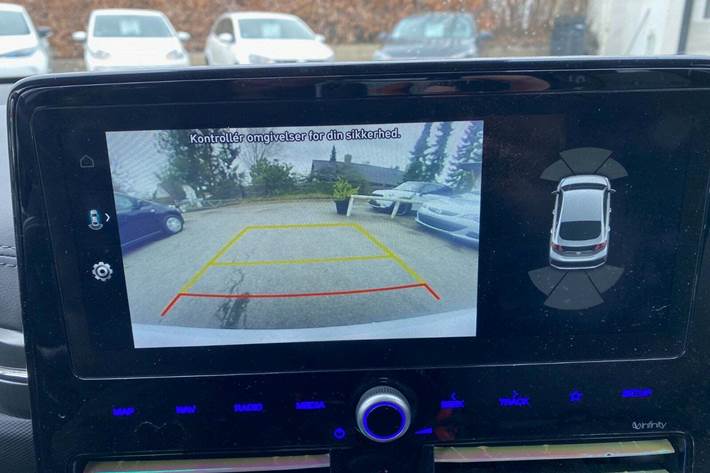 Hvid Hyundai Ioniq fra 2020