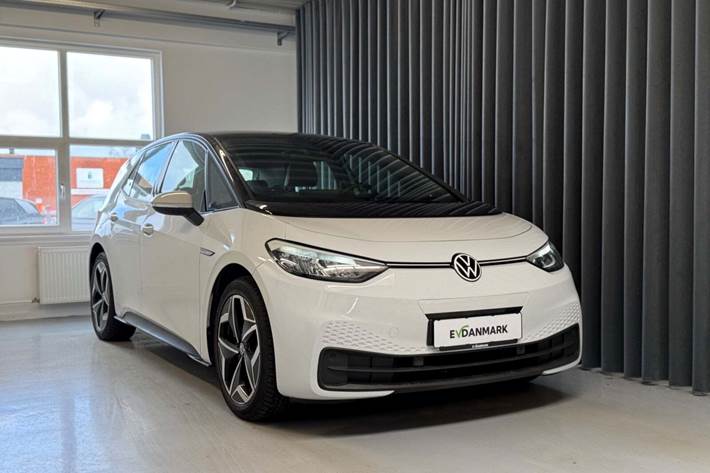 Hvid VW ID.3 fra 2022
