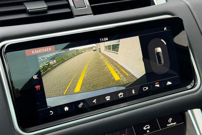 Blå Land Rover Range Rover sport fra 2019