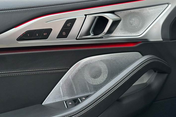 Sort BMW M850i fra 2019