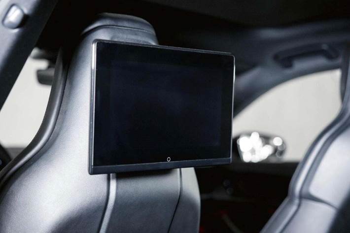 Sort Porsche Taycan fra 2022