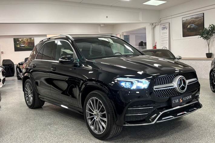 Sort Mercedes GLE350 de fra 2021