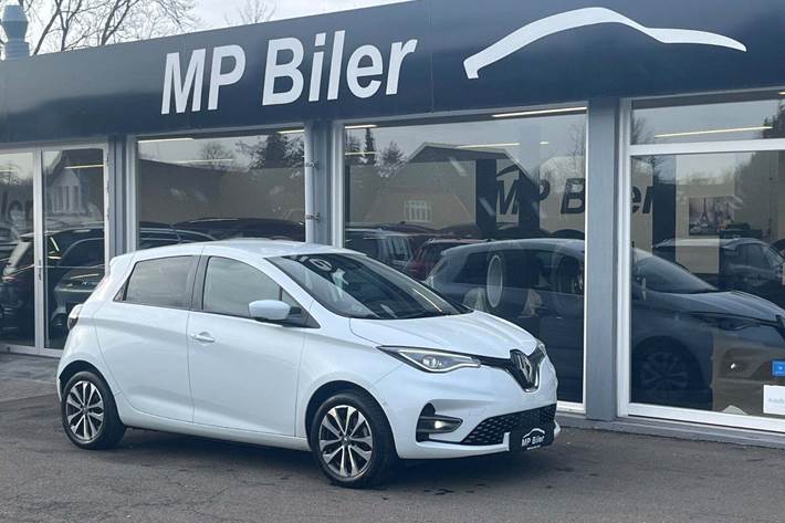 Hvid Renault Zoe fra 2020