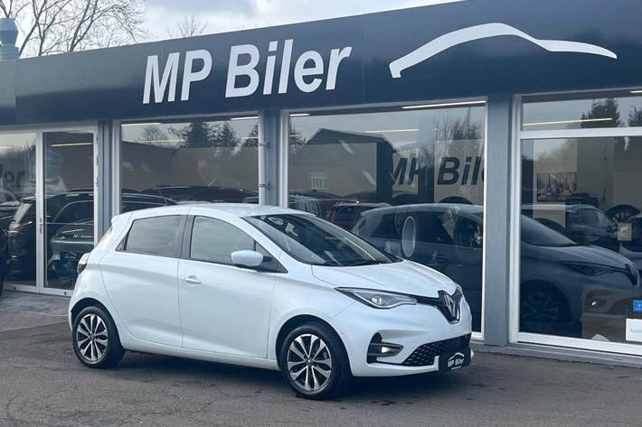 Hvid Renault Zoe fra 2020