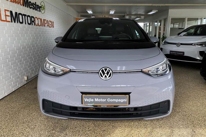 Grå VW ID.3 fra 2023