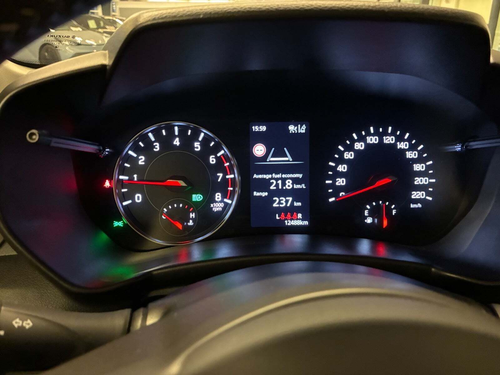 Sølv Suzuki Swift fra 2024