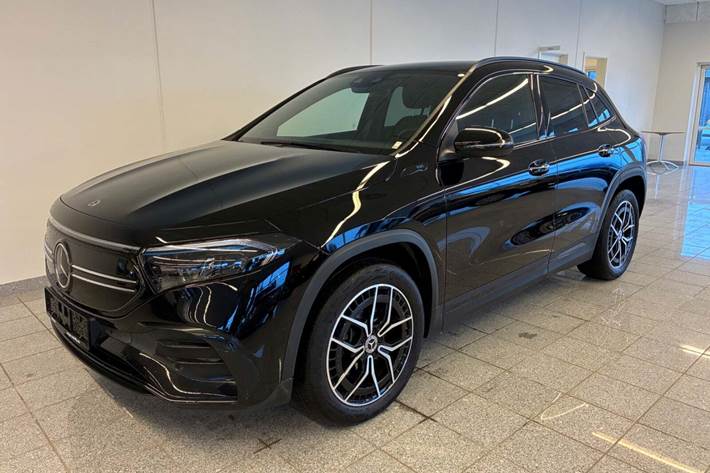 Sort Mercedes EQA250 fra 2021