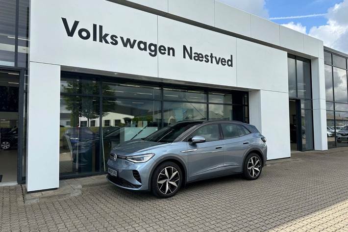 Blå VW ID.4 fra 2022