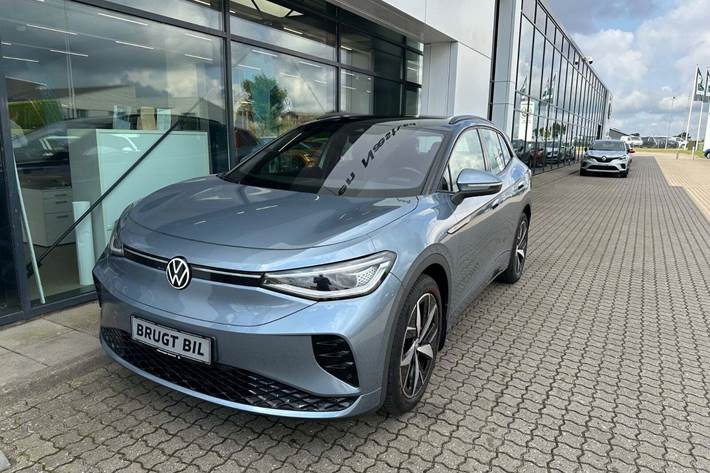Blå VW ID.4 fra 2022