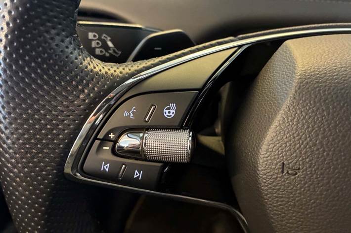 Sort Skoda Enyaq fra 2022