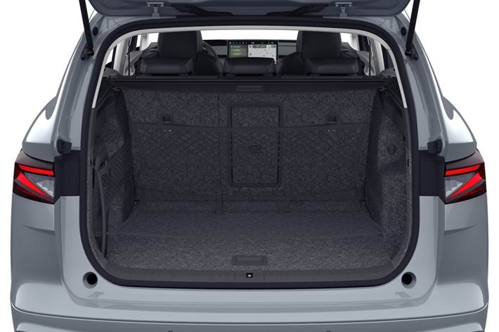 Sølv Skoda Enyaq fra 2026