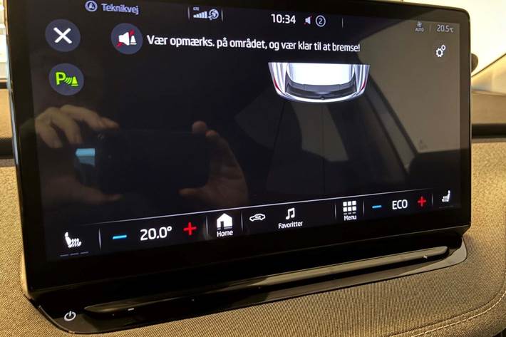 Sølv Skoda Enyaq fra 2021