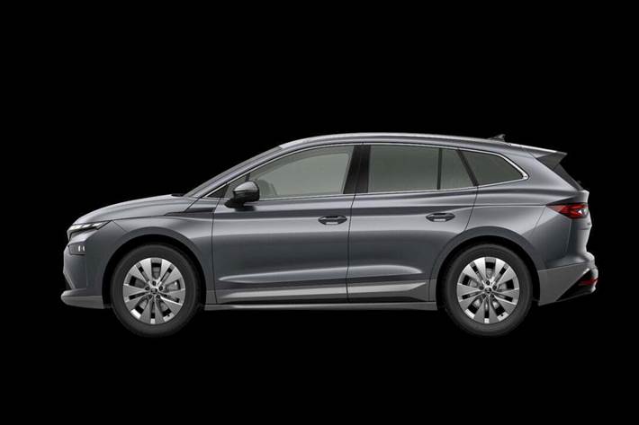 Grå Skoda Enyaq fra 2026