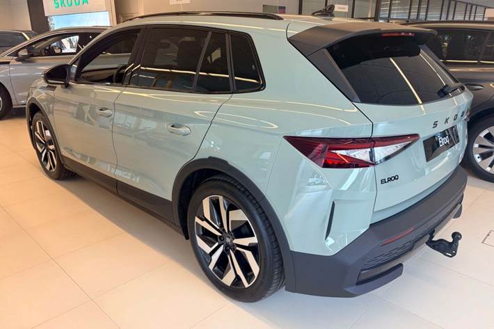 Grøn Skoda Elroq fra 2026