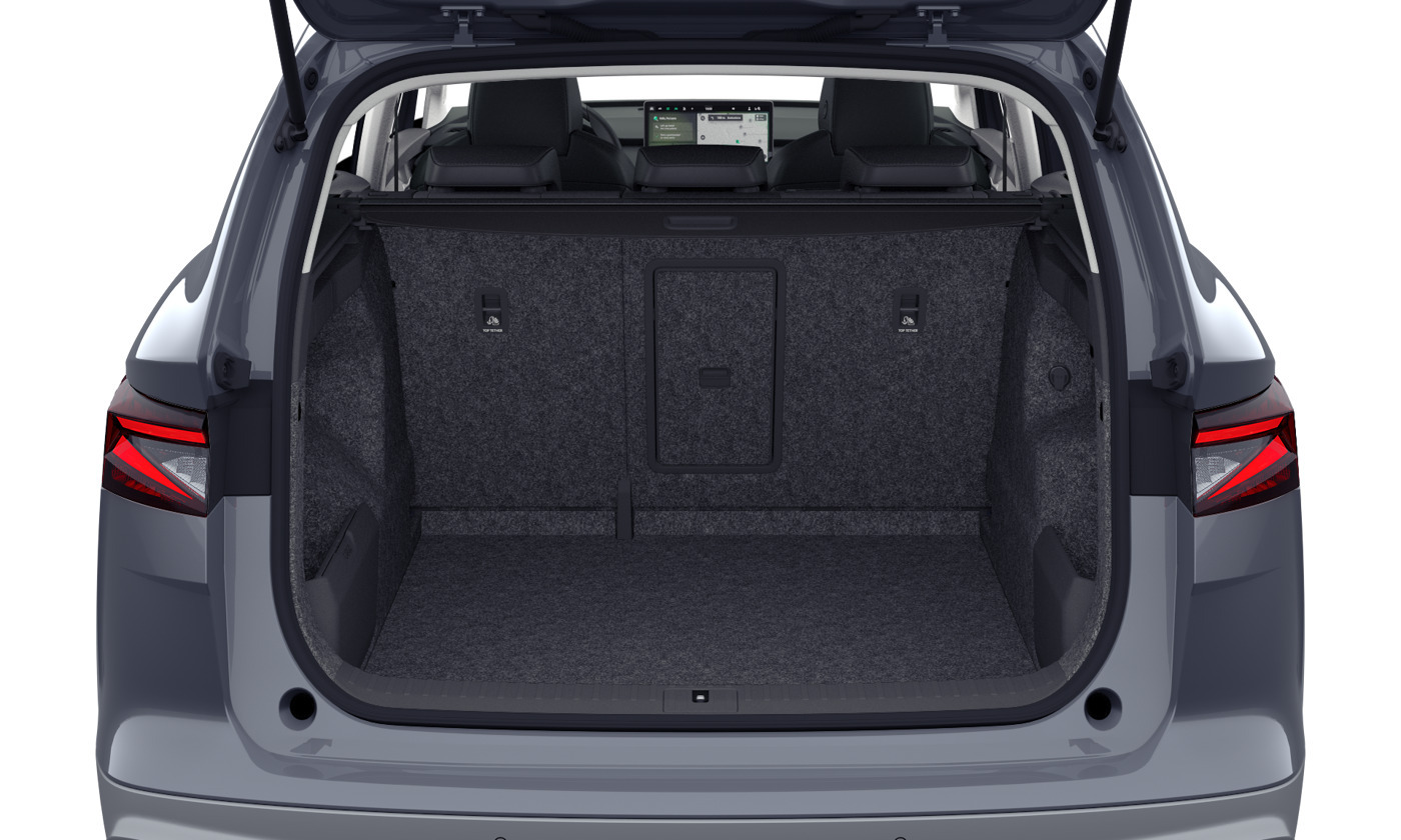 Grøn Skoda Enyaq fra 2026