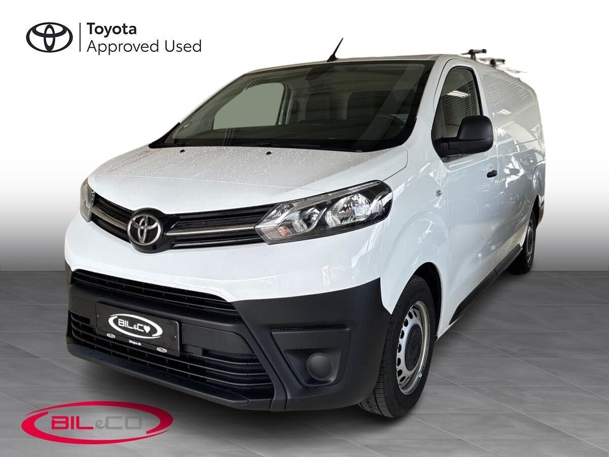 Toyota ProAce 2,0 Long D Comfort m/ dobbelt skydedør, bagklap 122HK Van 6g