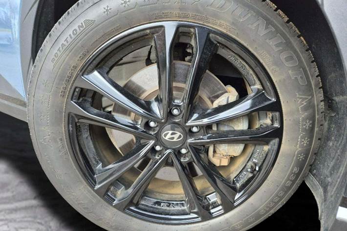 Blå Hyundai Ioniq 5 fra 2022