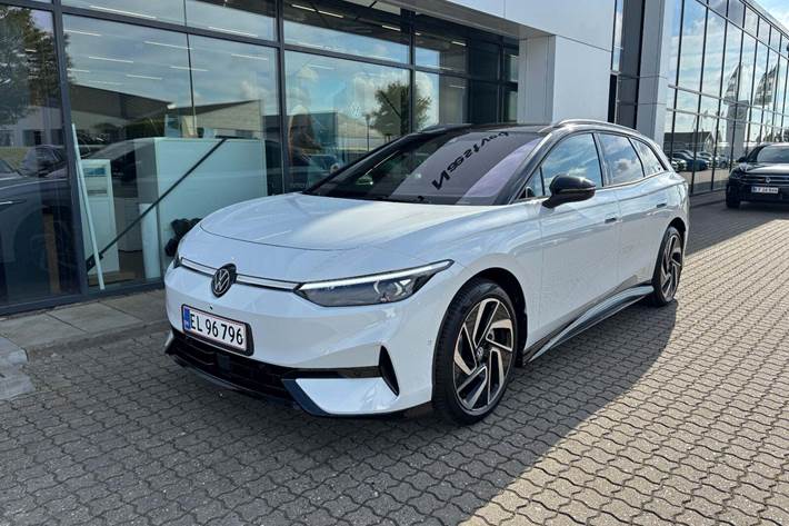 Hvid VW ID.7 fra 2025