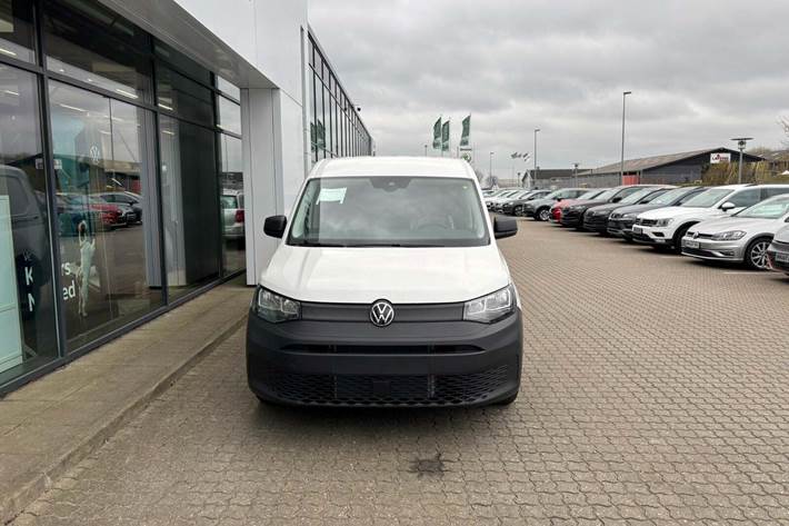 Hvid VW Caddy fra 2026